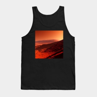 Mars Scene - AI-Generated Image Tank Top